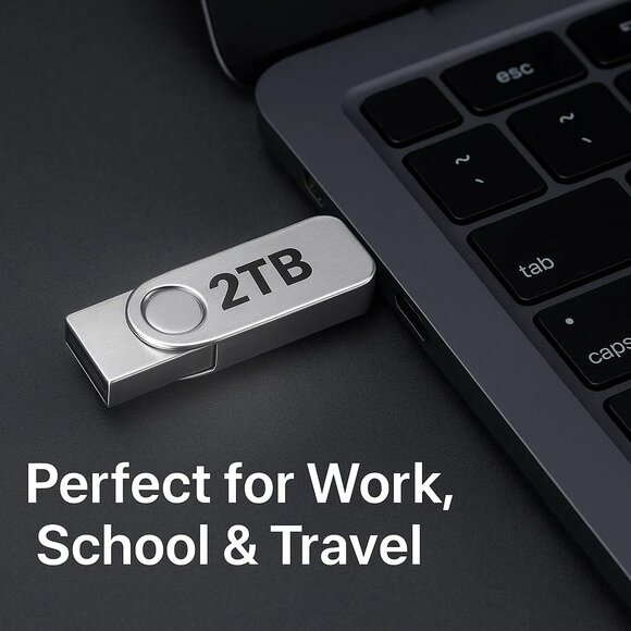 2TB USB 3.0 High-Speed Flash Drive Easy & Speedy! - Picture 2 of 4